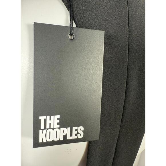 NWT The Kooples Short Black Crepe Dress US Size Medium $345 MRSP - Picture 8 of 11